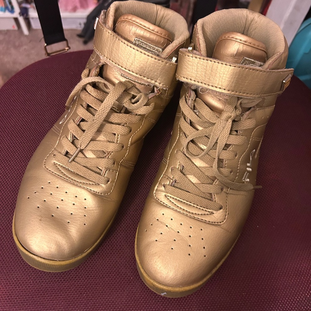 Fila Gold High-Top Sneakers